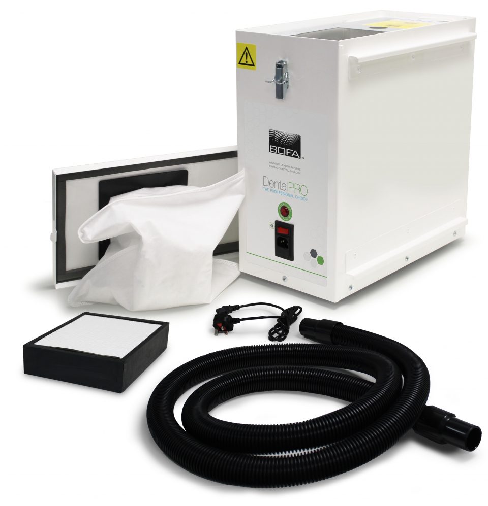 DentalPRO 150 with filters and accessories