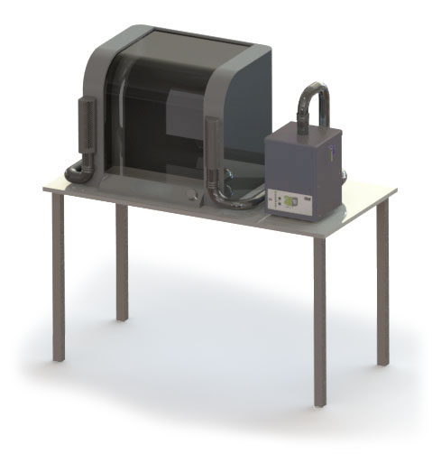 3D PrintPRO 3 - Closed printer table